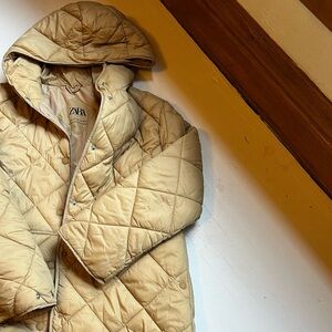 ZARA kids puffer coat